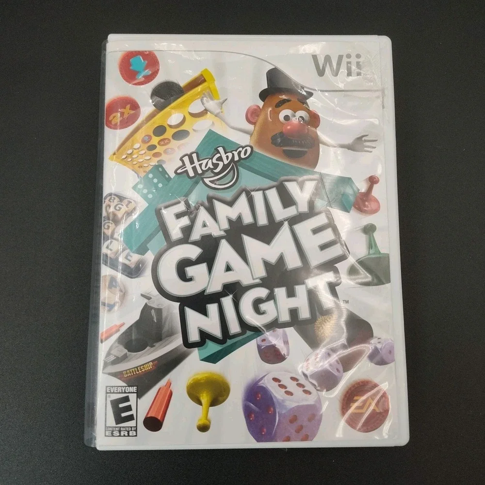 Hasbro Family Game Night Nintendo Wii 2008 Complete & Tested SEE BB18.1GA1012